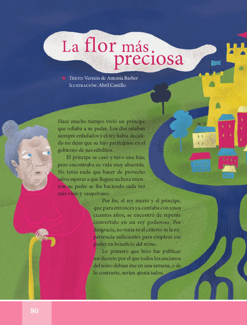 La flor más preciosa - Español Lecturas 5to 2014-2015