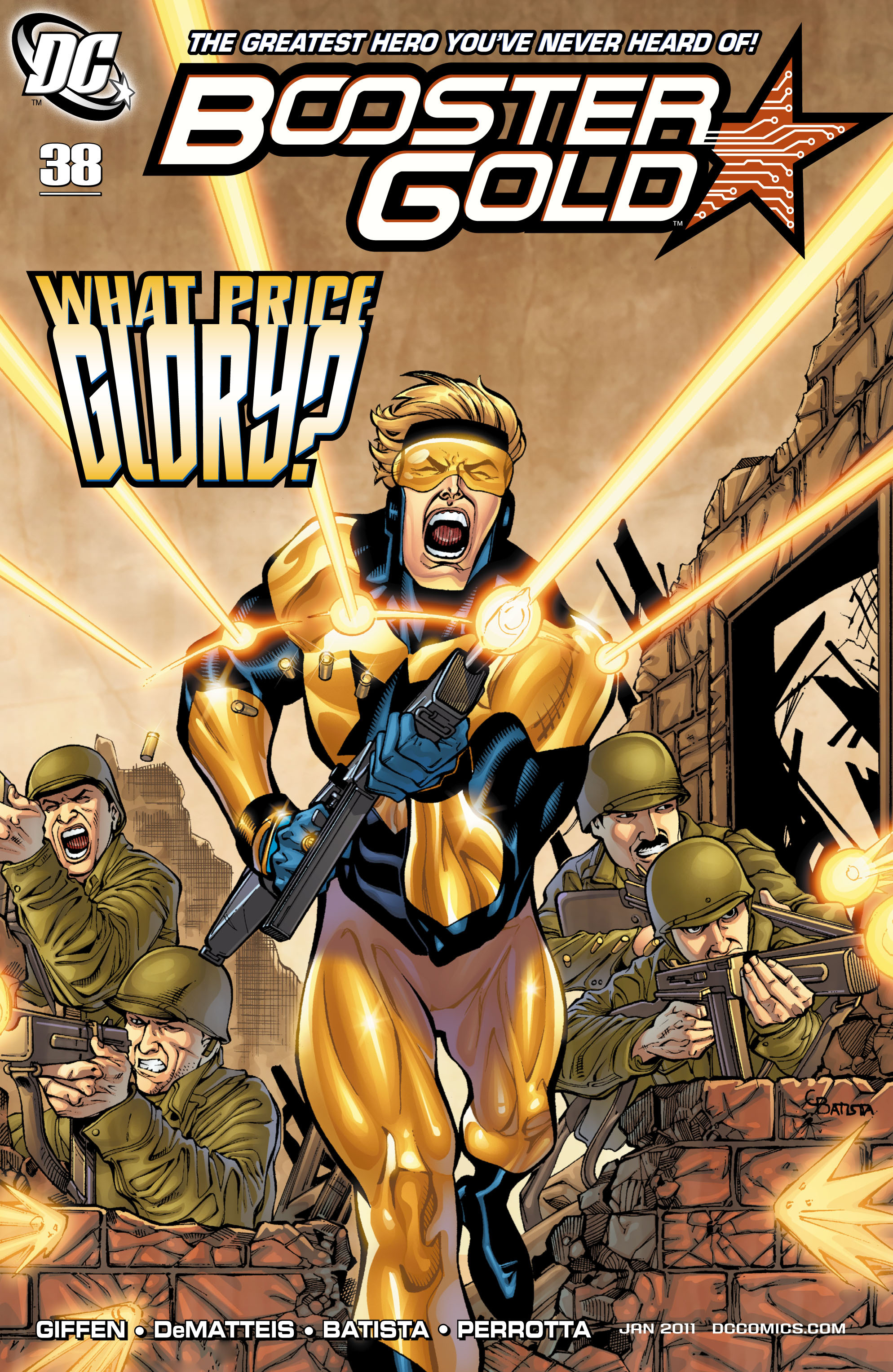 Read online Booster Gold (2007) comic -  Issue #38 - 1