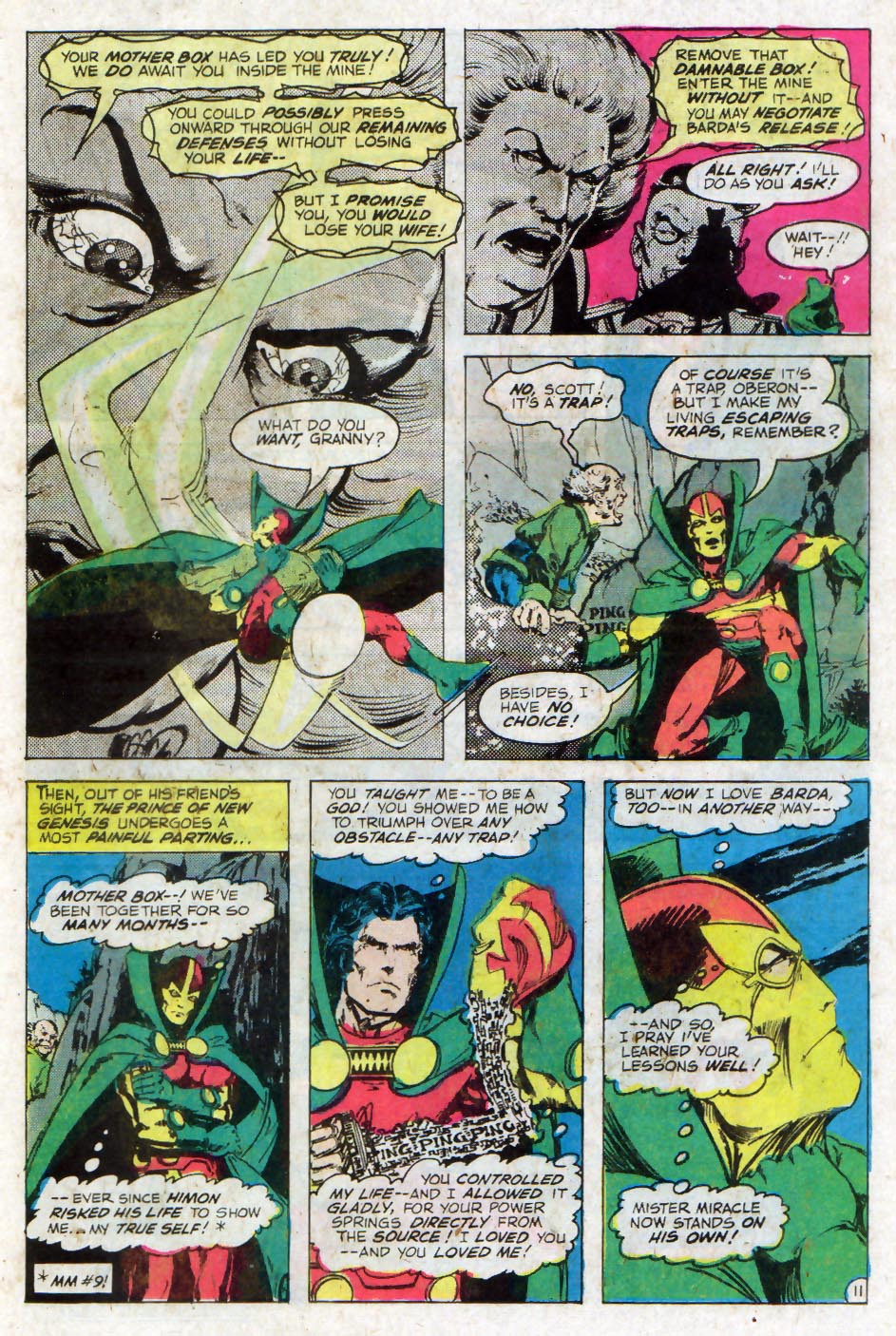 Read online Mister Miracle (1971) comic -  Issue #19 - 21