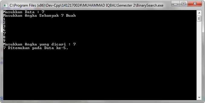Searching dalam Bahasa C - Informatics Knowledge