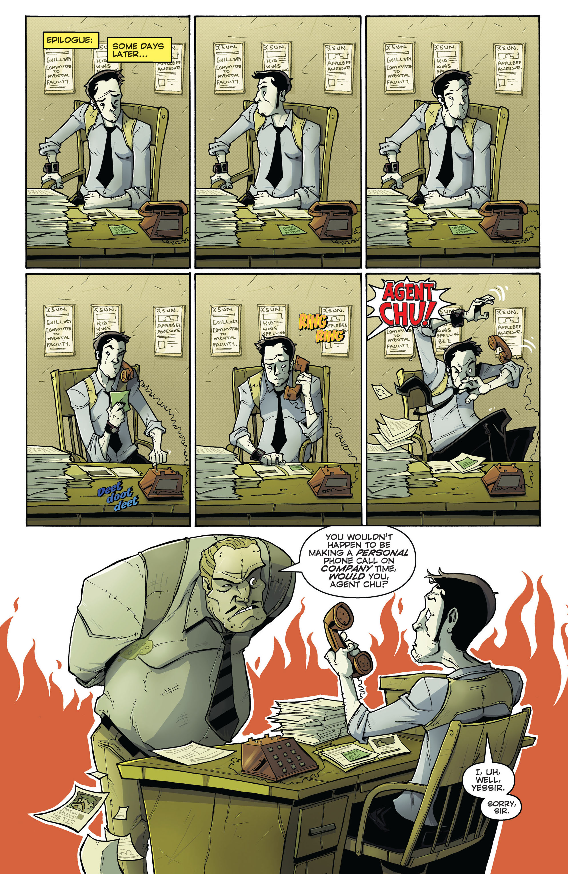 Read online Chew comic -  Issue #10 - 21