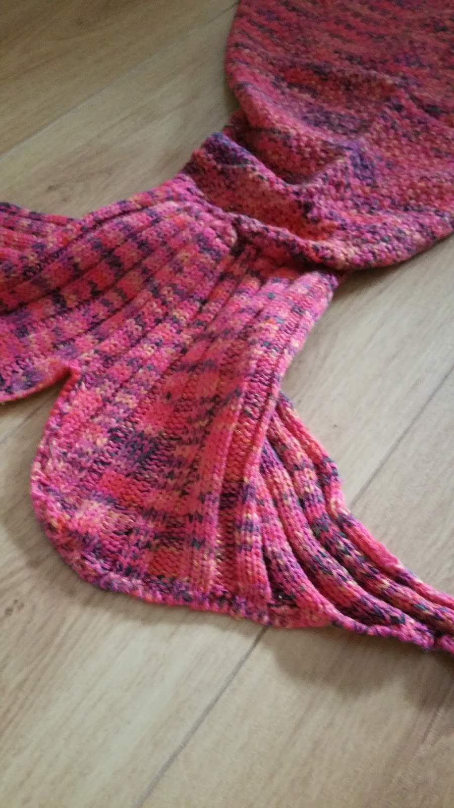 Rosegal crochet mermaid blanket