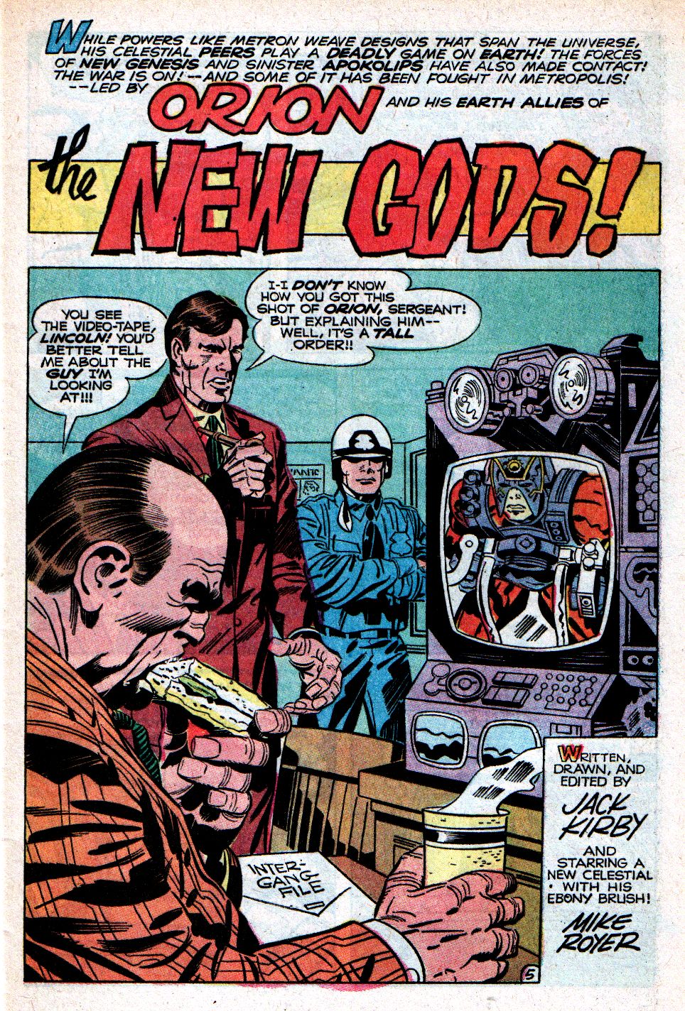 Read online The New Gods (1971) comic -  Issue #5 - 6