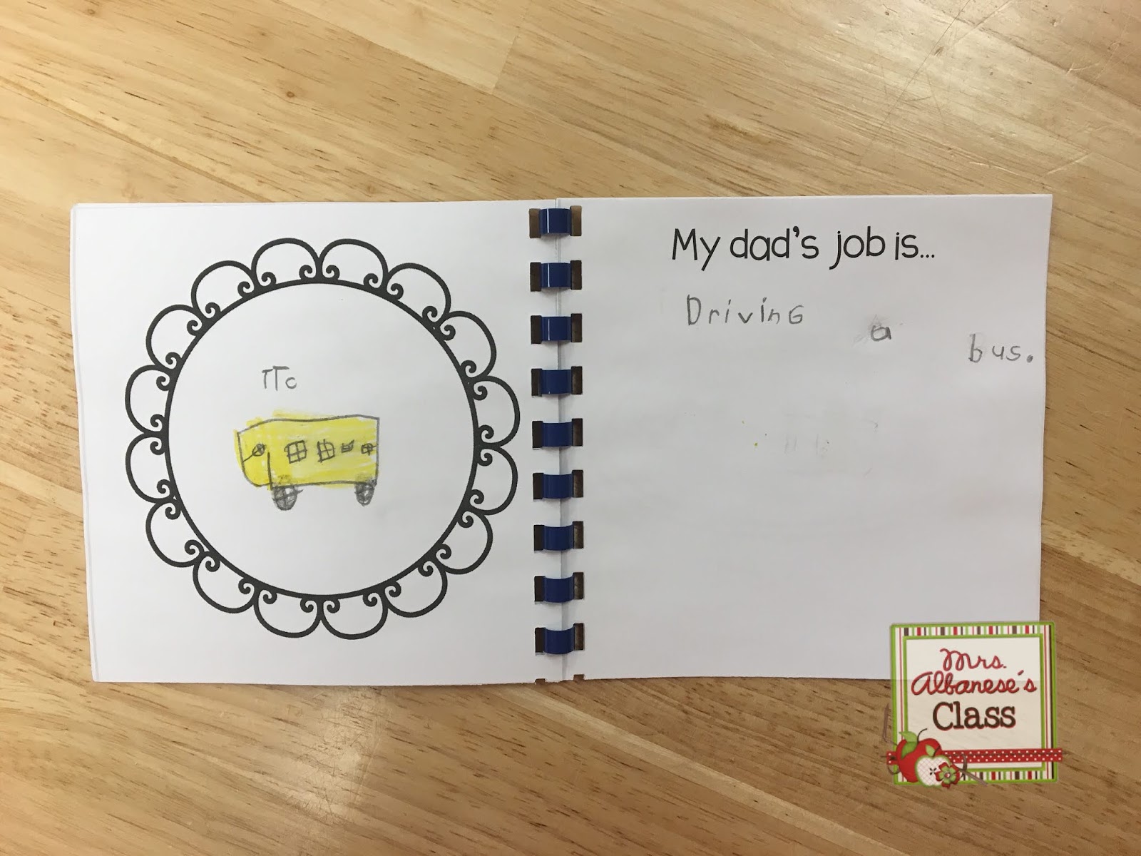 Father's Day Book (editable) FREEBIE! Mrs. Albanese's Kindergarten Class