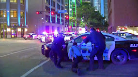 DALLAS POLICE SHOOTINGS, 5 OFFICERS DEAD.