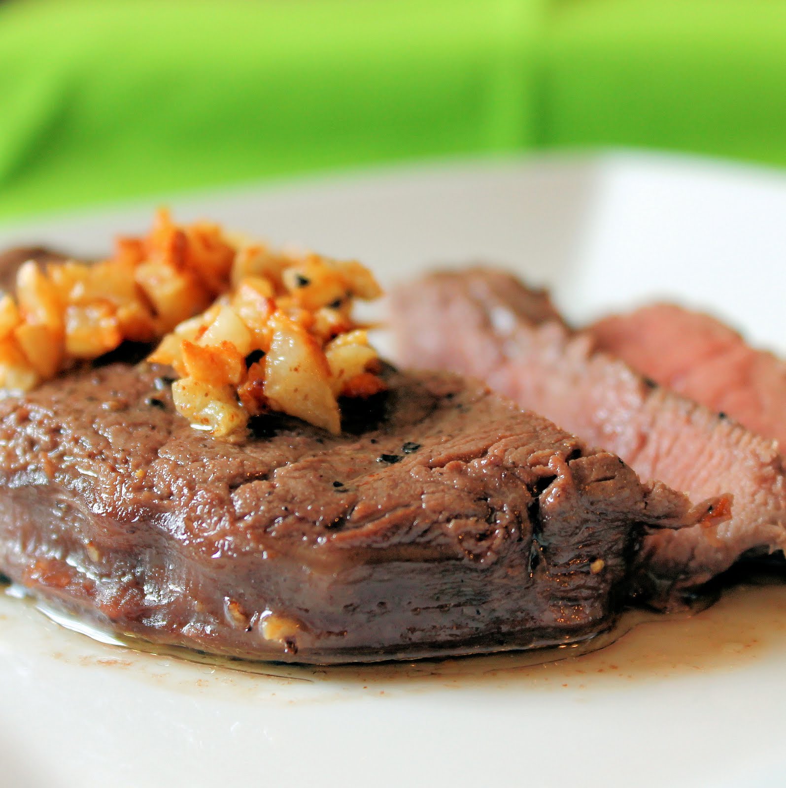 Top Sirloin Steak with Crispy Buttered Garlic I Can Cook That