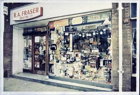 Remember Bob Frasers Elcectrical and Record shop?