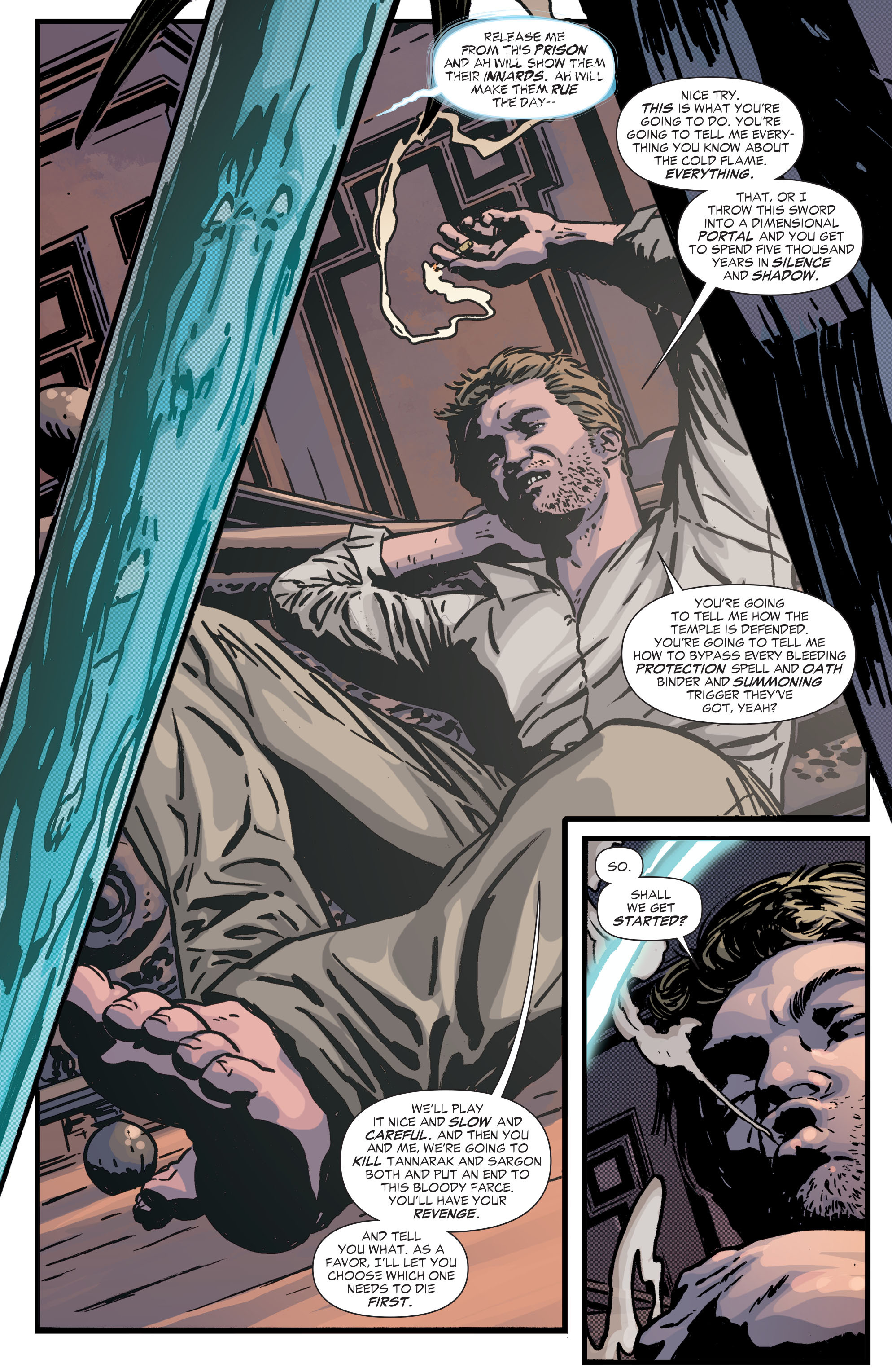 Read online Constantine comic -  Issue #8 - 17