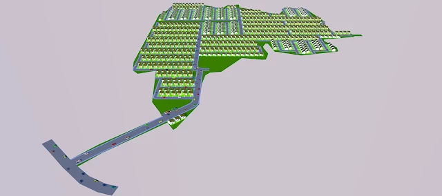 site plan perumahan dwg