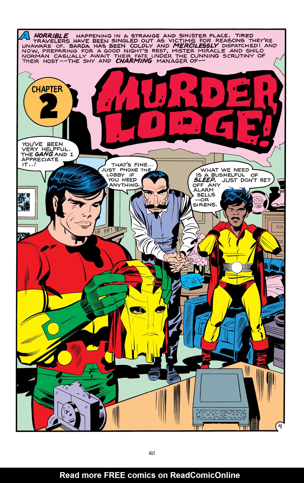 Read online Mister Miracle (1971) comic -  Issue # _TPB - 394