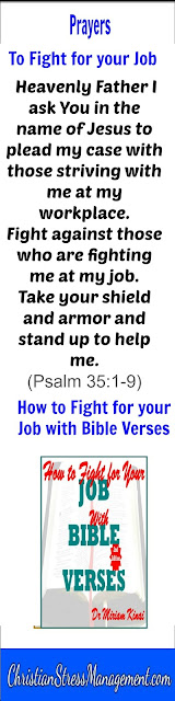 Bible prayers to fight for your job