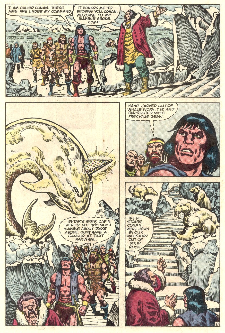 Read online Conan the Barbarian (1970) comic -  Issue # Annual 9 - 9