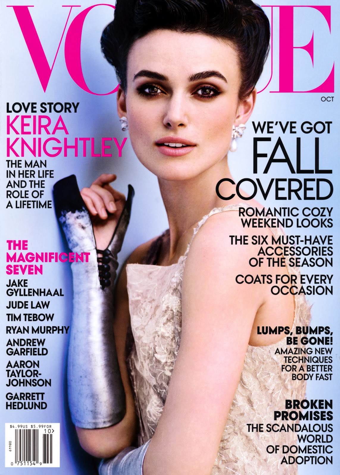 Keira Knightley - Vogue US October 2012 | Just FAB Celebs