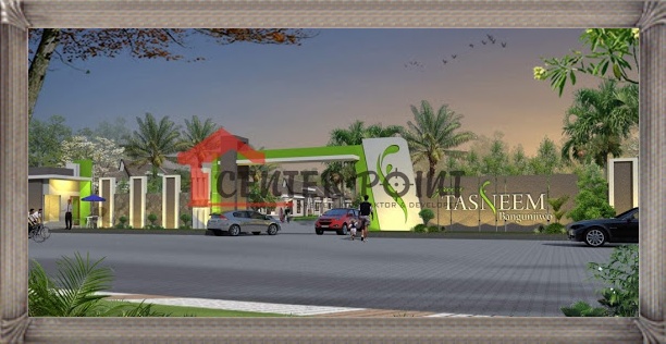 Desain Taman Gerbang Perumahan