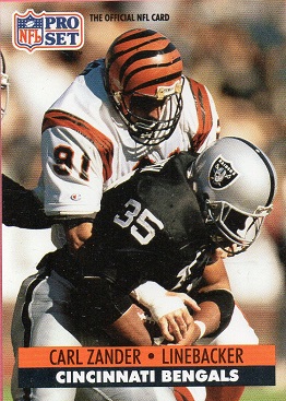 The Herschel Hoard 1991 Pro Set Pack Break Card 5