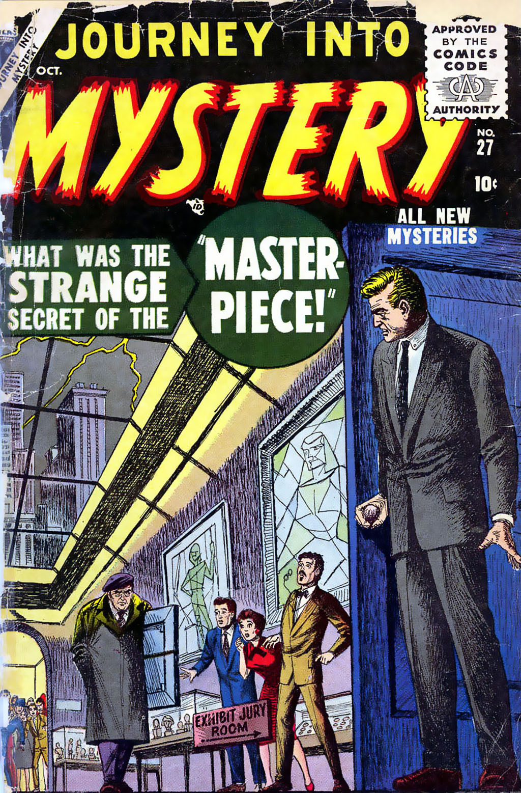 Read online Journey Into Mystery (1952) comic -  Issue #27 - 1
