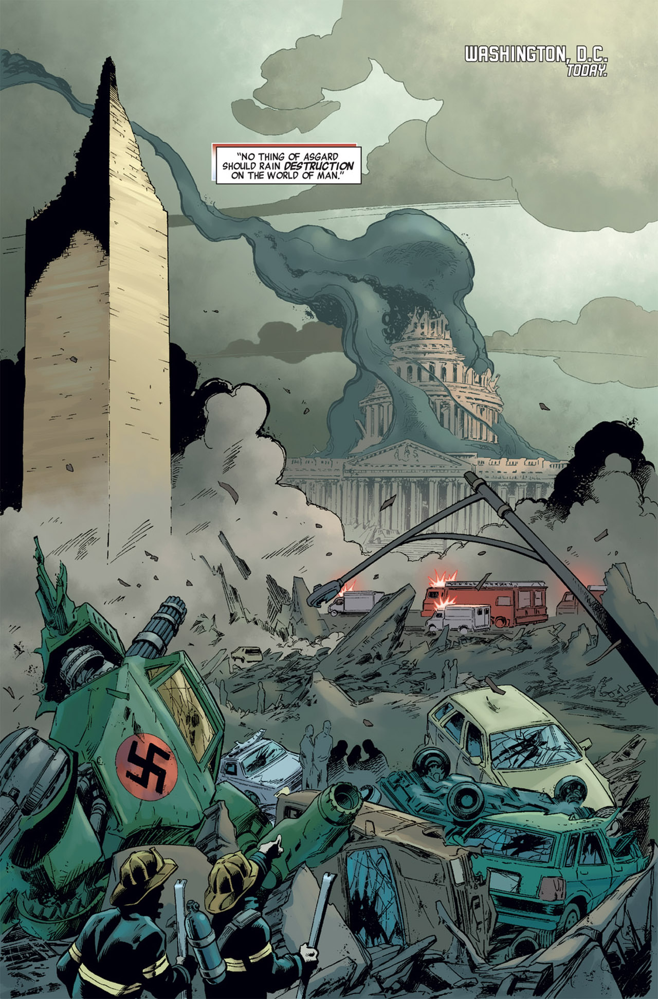 Read online Fear Itself: The Fearless comic -  Issue #1 - 8