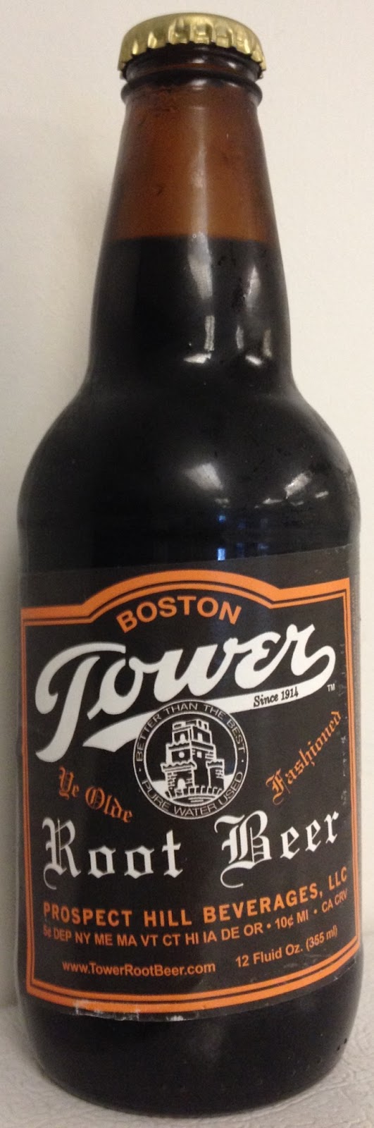 Cosmo's Root Beer Reviews: Tower Root Beer