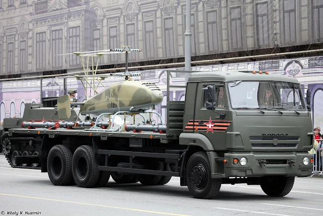 Image Attribute: Katran (КATPAH) UAV displayed during Victory Day Parade in May 2018 / Source: Vitaly Kuzmin / License:  Creative Commons Attribution-NonCommercial-NoDerivatives 4.0 International License. 