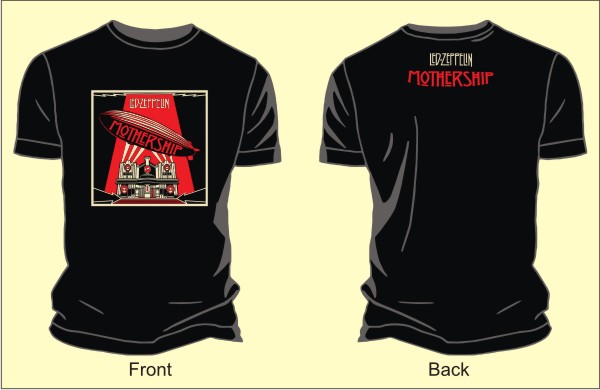 Led Zeppelin Mothership | Vector t-shirts
