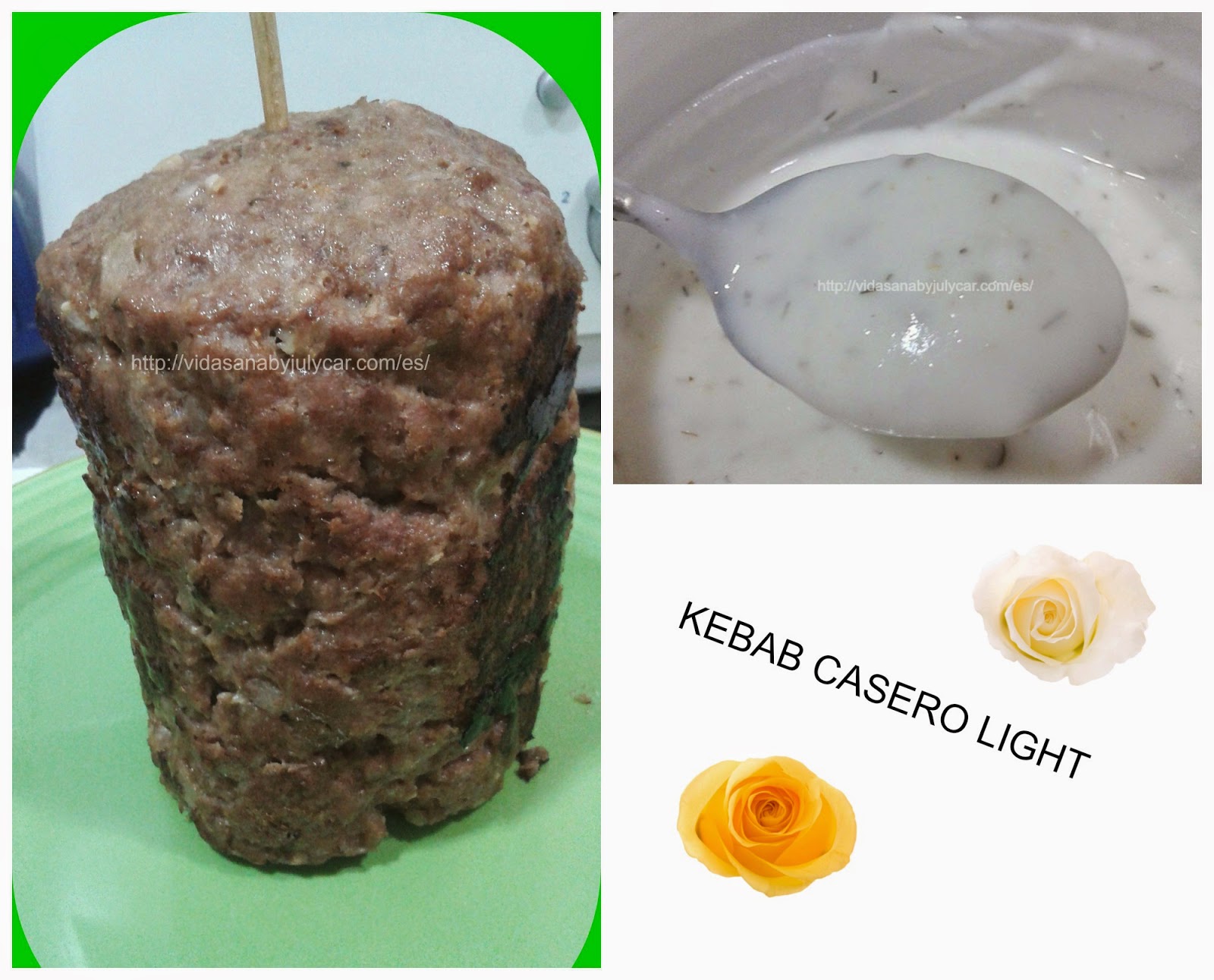 Recetas Dukan By Julycar Kebab light casero