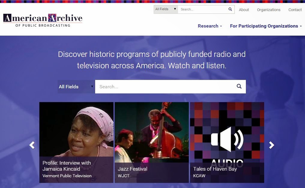 UpFront With NGS American Archive Of Public Broadcasting Launches New 
