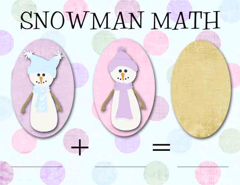 Katie's Nesting Spot: Snowman Math