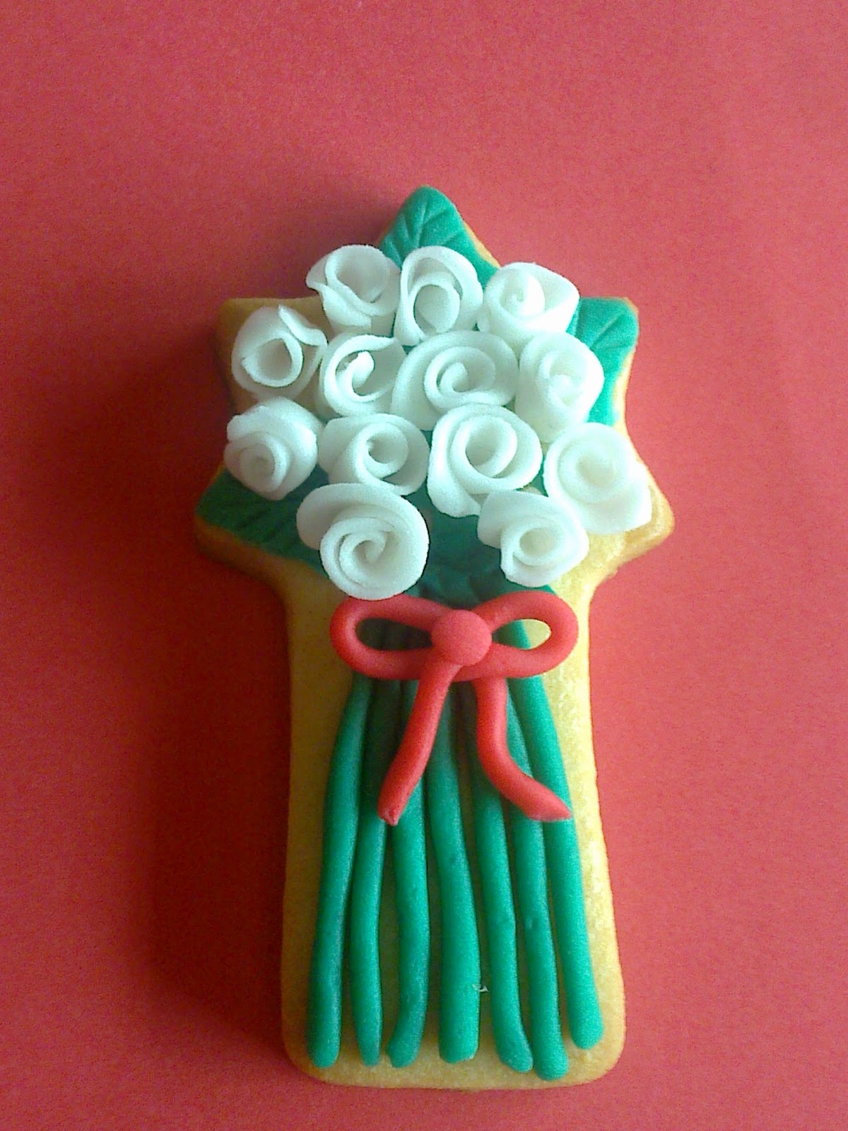 D'azucar: Galletas Ramo de Rosas