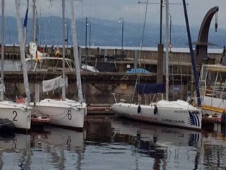 Harbor in Langenargen