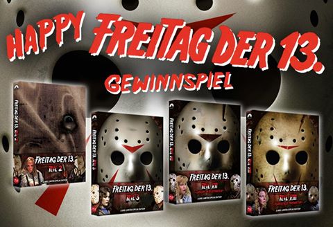 German Home Video Distributor Releasing Collector Media Book Editions Of Friday The 13th Films!