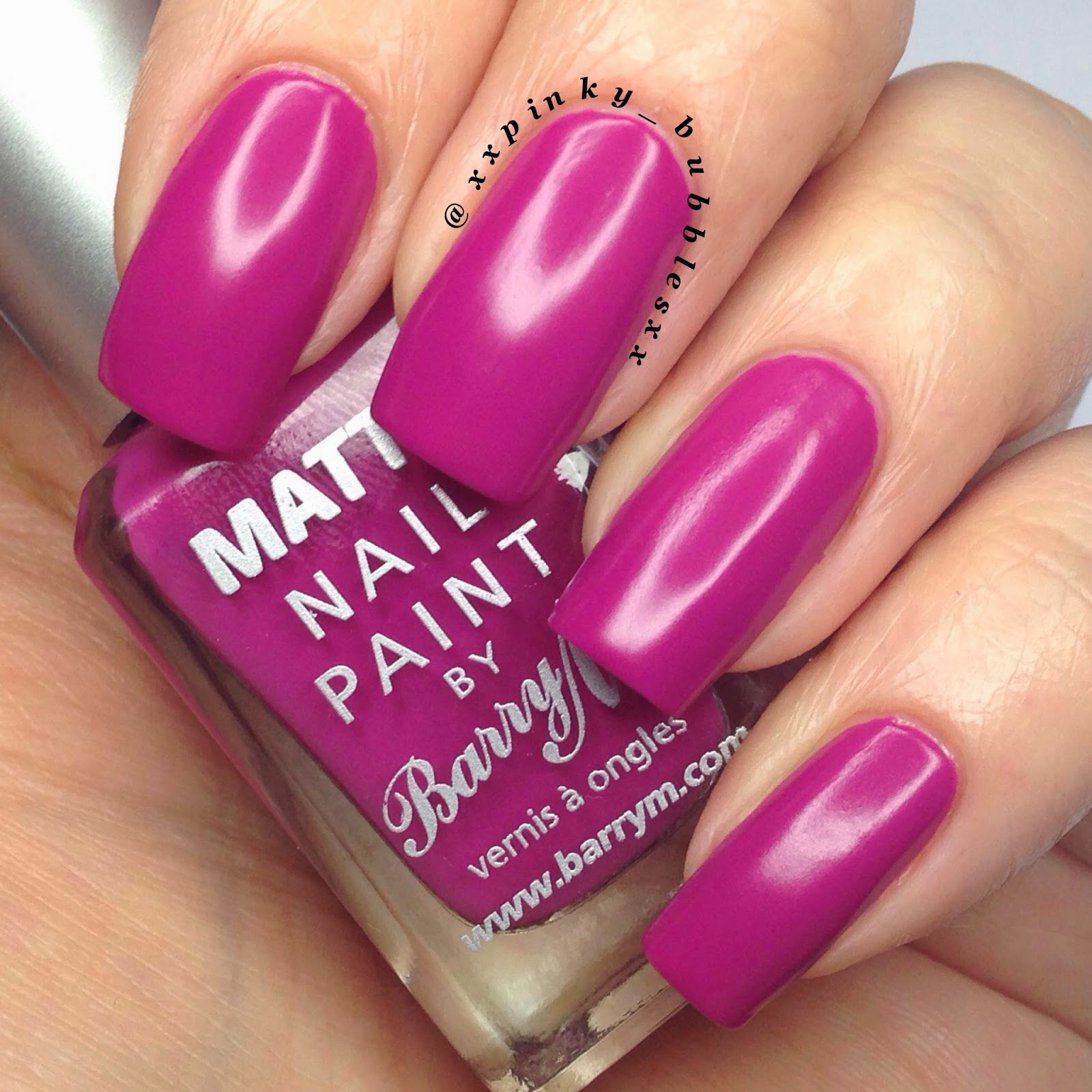 The Polish List: Barry M Summer 2014 Matte Nail Paints - Swatches & Review