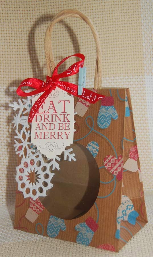 Lynn's Craft Blog Xmas Gift Bags for Baked Goods