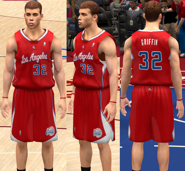 clippers red jersey