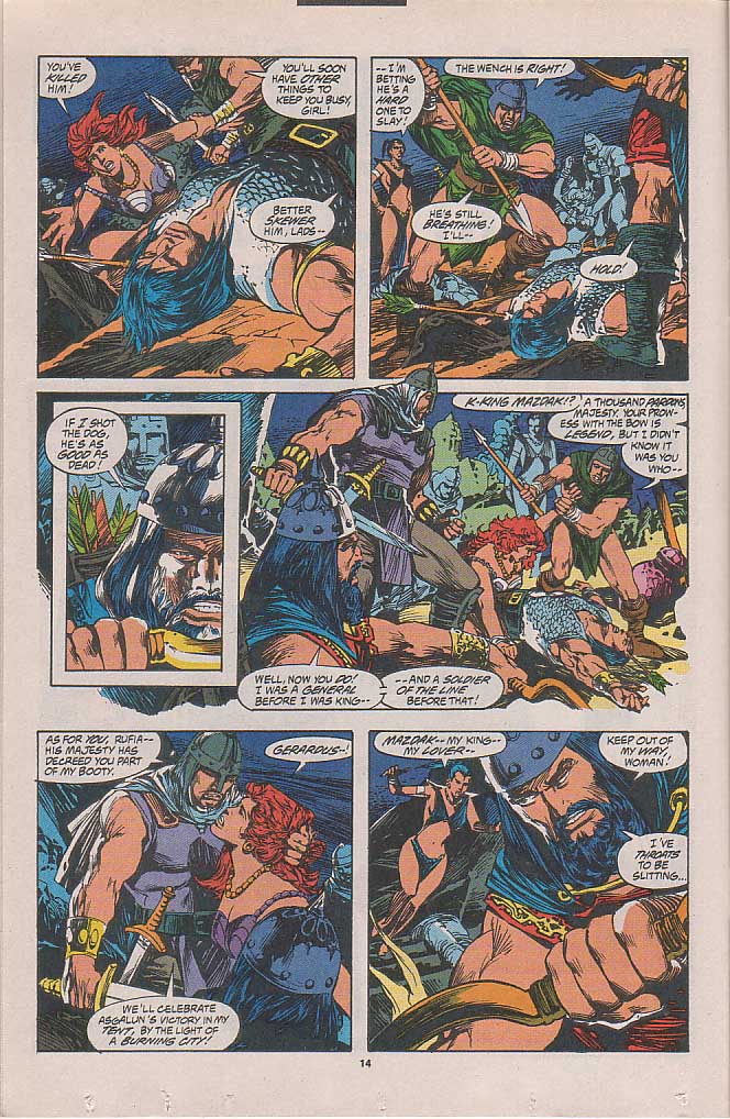 Read online Conan the Barbarian (1970) comic -  Issue #262 - 9