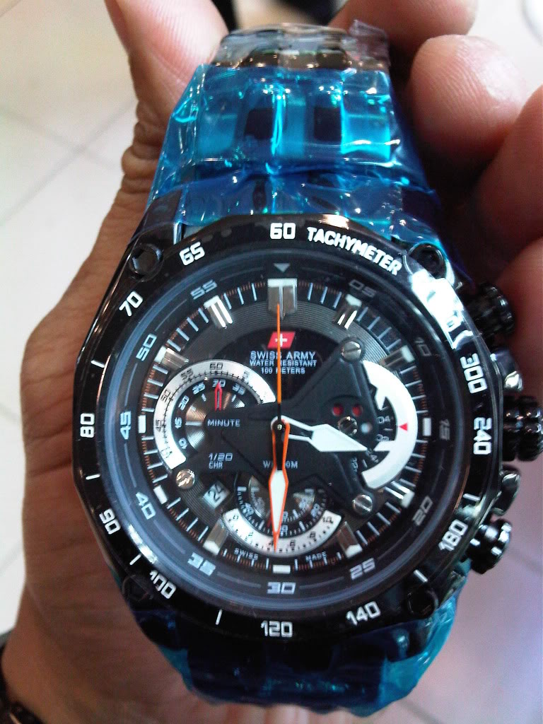 KENDY N STEVANUS STORE Jam Tangan Swiss Army 8709 Original Full Black