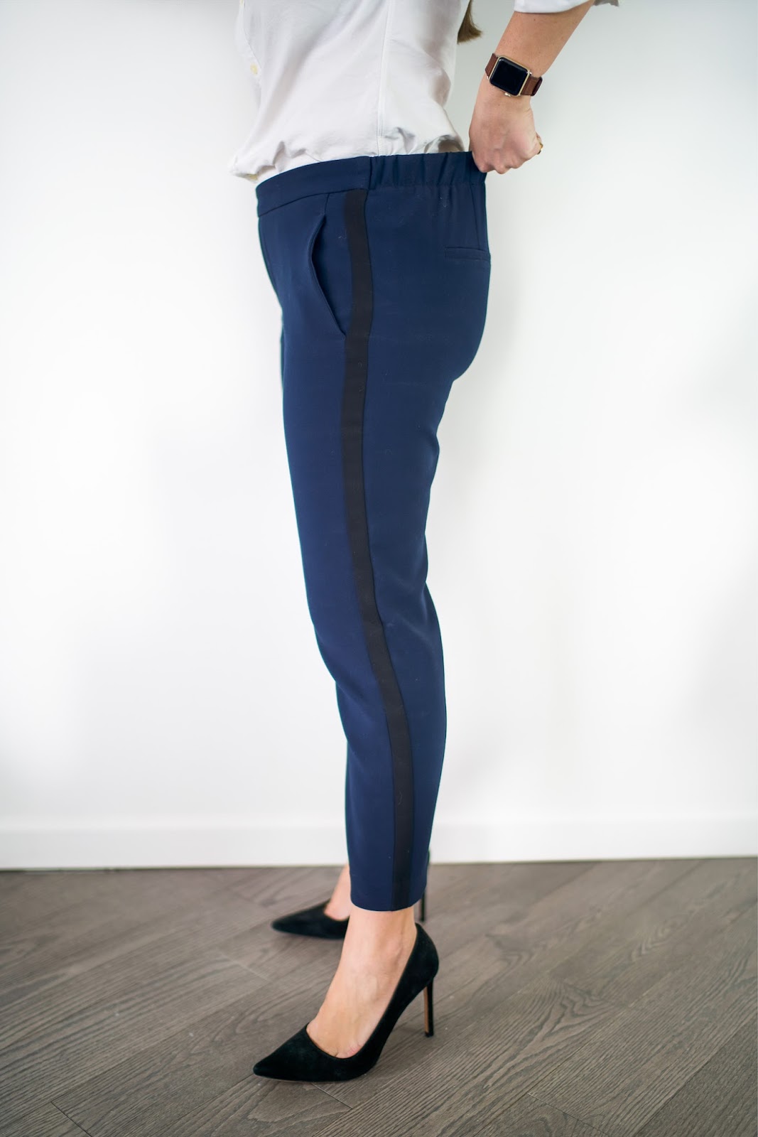 Comfy Work Pants by popular New York style blogger Covering the Bases