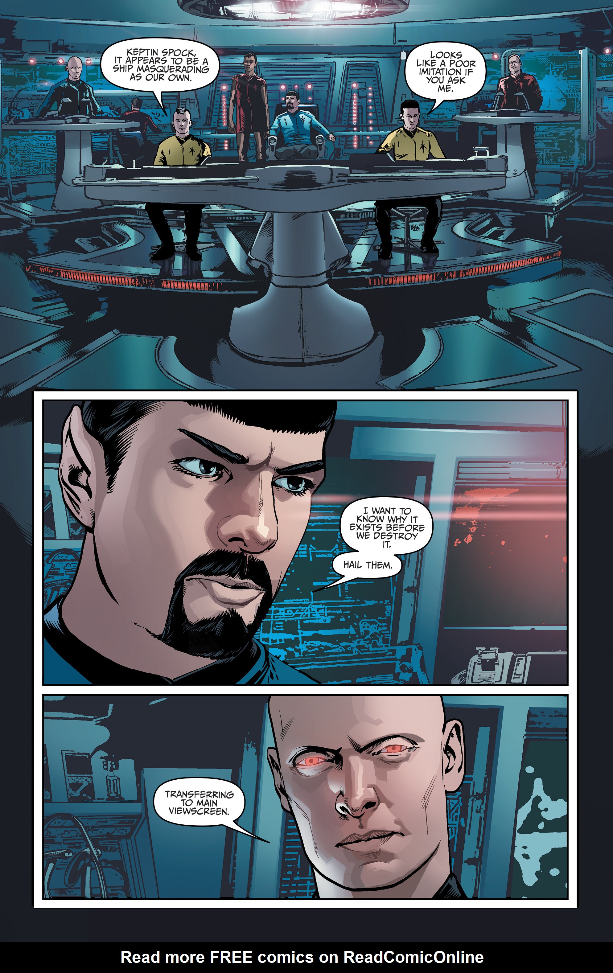 Read online Star Trek (2011) comic -  Issue #50 - 14