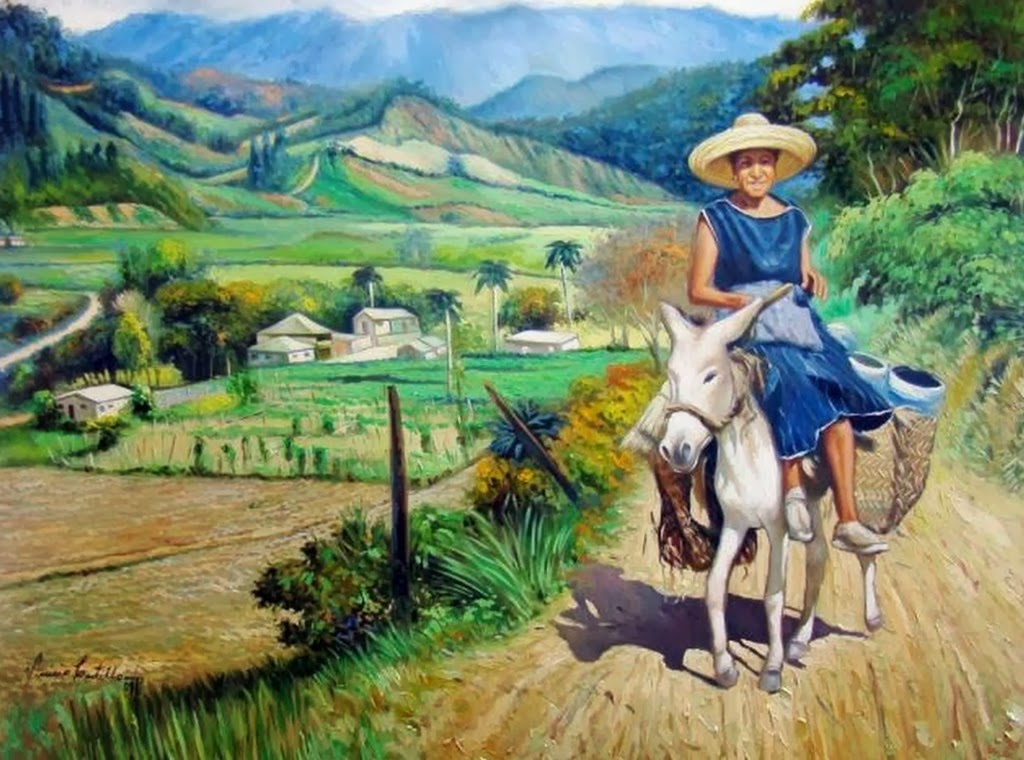 El arte es su máxima expresión Paisajes Dominicanos al Óleo, Realismo