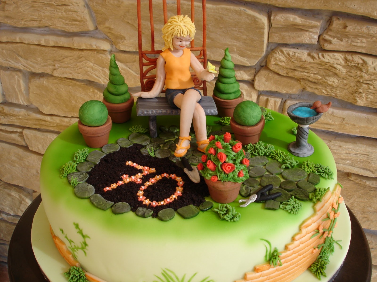 Garten Torte Mit Rosenbusch Step By Step Anleitung Brigittes