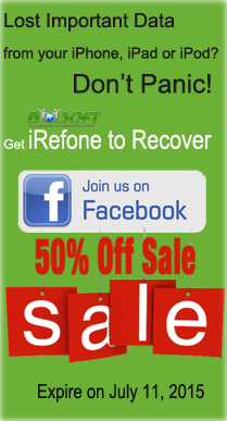 Enjoy Brorsoft iRefone 50% Discount Off