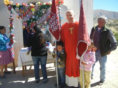 Jakobusfest in Iriccina, was zur Pfarrei Talina gehört