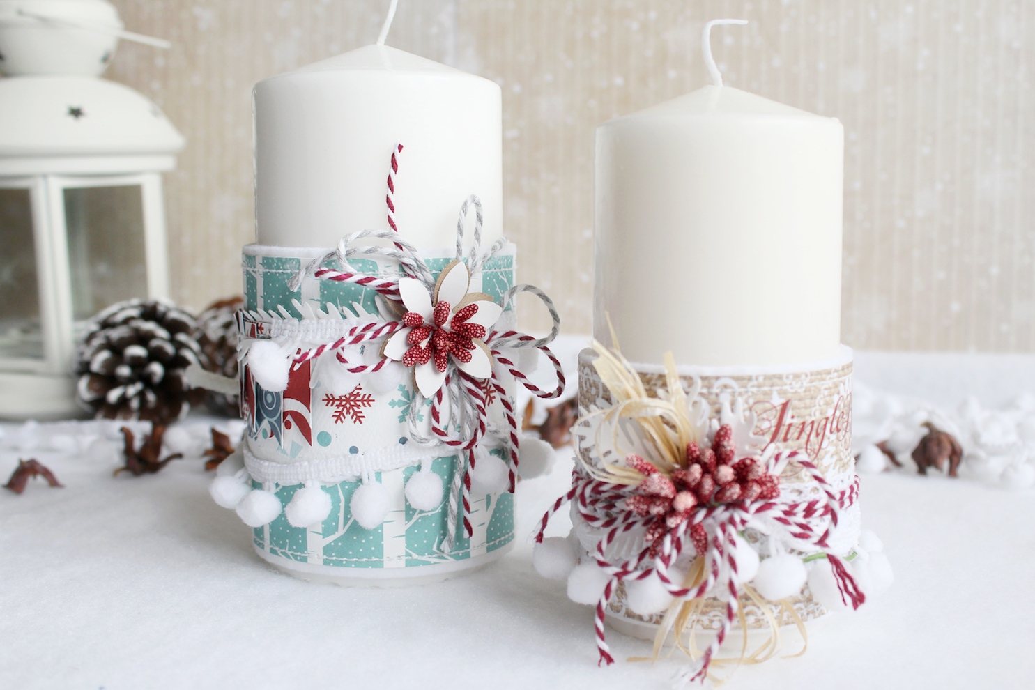 Новогодний Декор Свечей