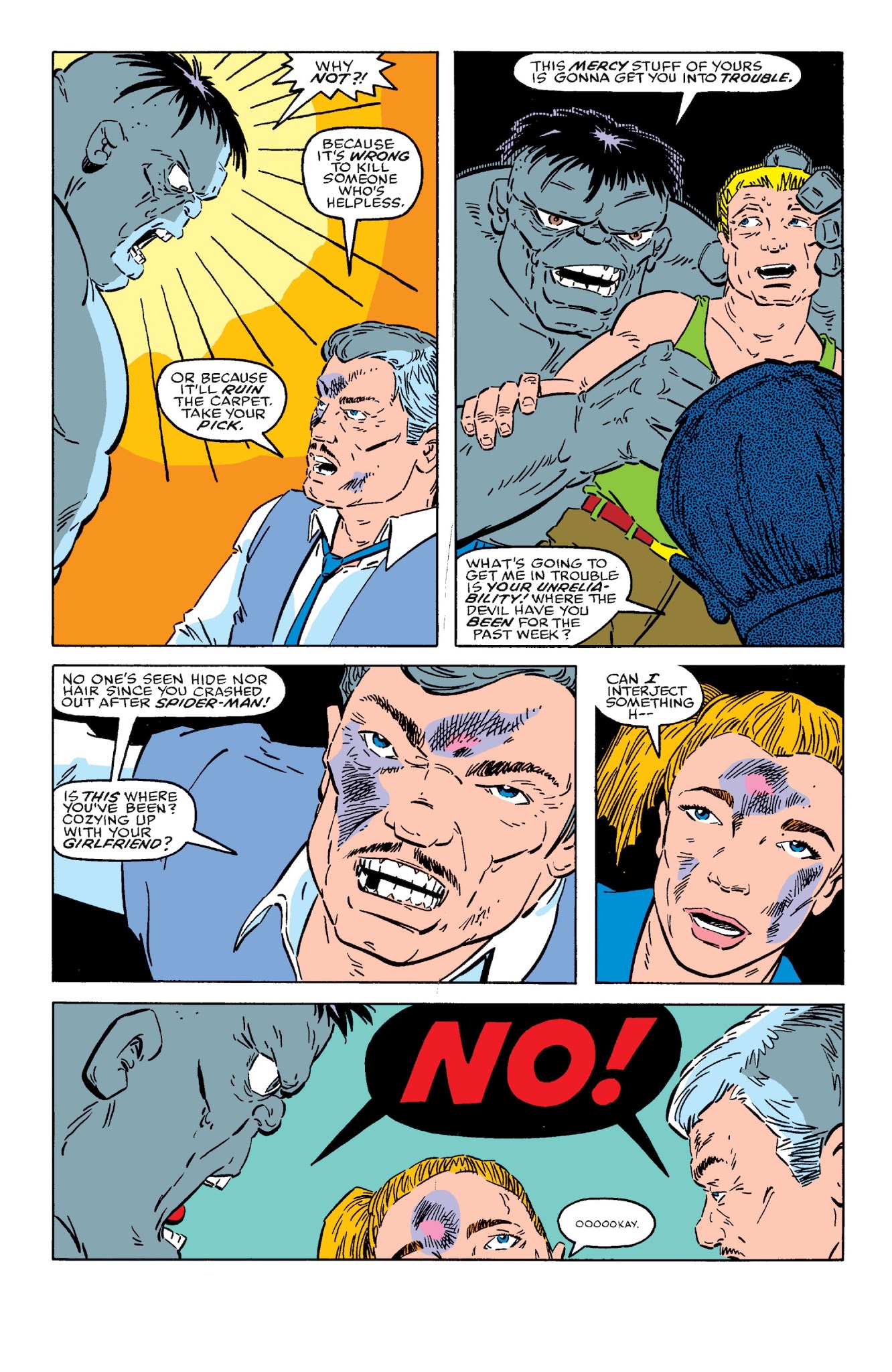 Read online Hulk Visionaries: Peter David comic -  Issue # TPB 3 - 166