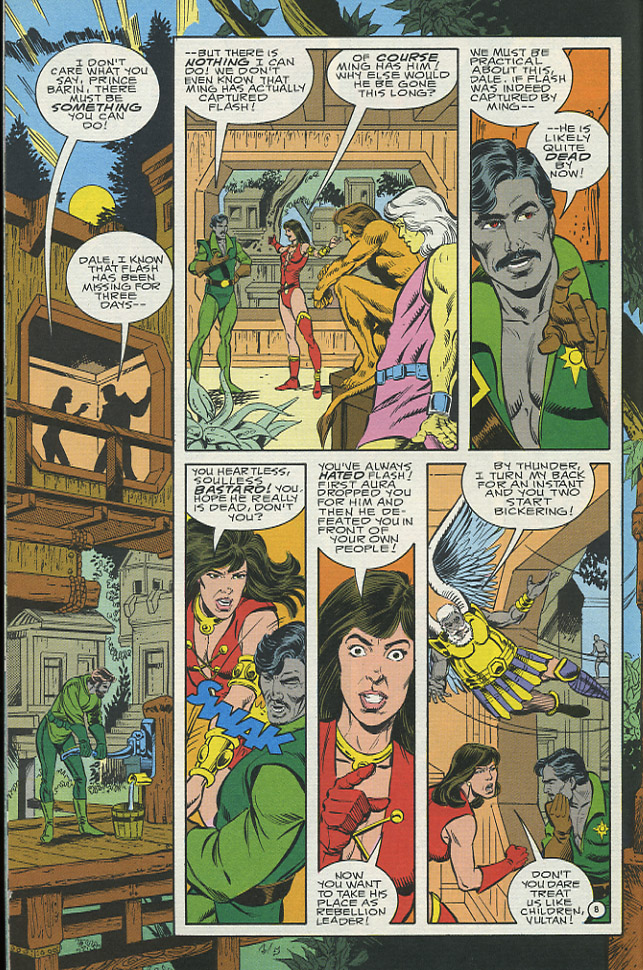 Read online Flash Gordon (1988) comic -  Issue #8 - 9
