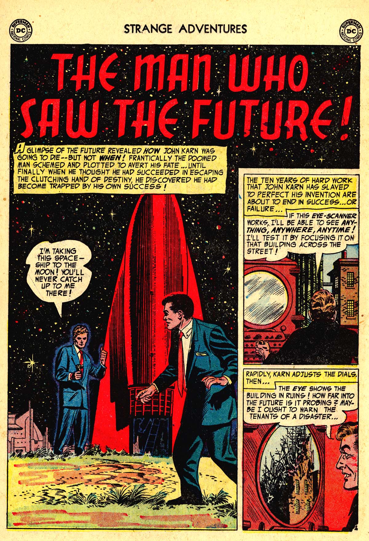 Read online Strange Adventures (1950) comic -  Issue #37 - 11