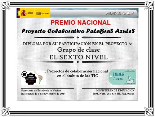 Premio Nacional.