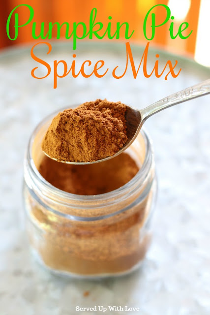 Pumpkin Pie Spice Mix recipe from Served Up With Love