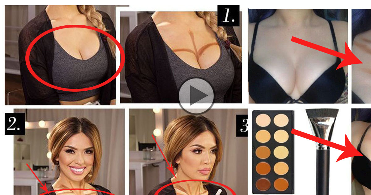 How To Make Your Small Breasts Look Bigger Beauty Zone. 