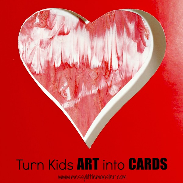 Printable Kids Heart Cards