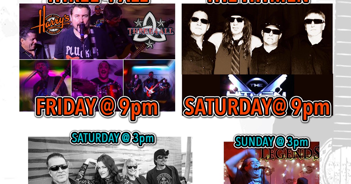 Harry's Night Club & Beach Bar Harry's Weekend Music Lineup!